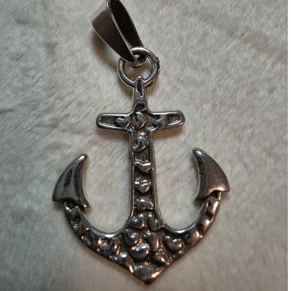 Handmade 360 Anchor Pendant 4g 925 Sterling Silver